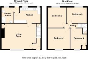 3 Bryn Islwyn, Penrhyndeudraeth - all floors.JPG