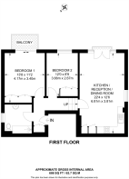 Floorplan area for info only, not for £/sq. ft valuation