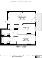 Floorplan area for info only, not for £/sq. ft valuation