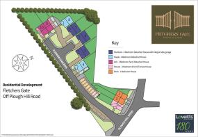 Fletchers Gate Site plan