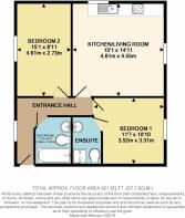 Colour floorplan ...
