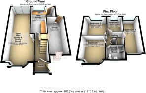 3D floor plan