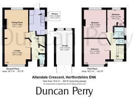 41 Allandale Crescent Hertfordshire EN6 - floor pl
