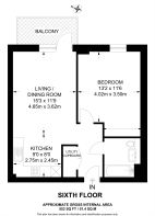 Floorplan area for info only, not for Â£/sq. ft valuation