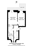Floorplan area for info only, not for £/sq. ft valuation