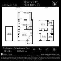 16 Rosemary Close  FLOOR PLAN