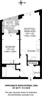 Floorplan area for info only, not for £/sq. ft valuation