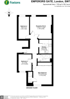 Floorplan area for info only, not for Â£/sq. ft valuation