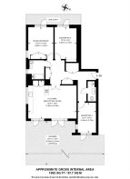 Floorplan area for info only, not for £/sq. ft valuation