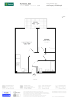 Floorplan area for info only, not for £/sq. ft valuation