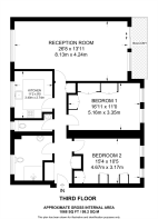Floorplan area for info only, not for £/sq. ft valuation