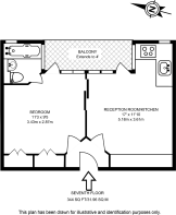 Floorplan area for info only, not for £/sq. ft valuation