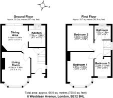 Floor plan 6 West...