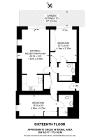 Floorplan area for info only, not for £/sq. ft valuation