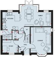 Bradgate ground floorplan