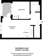 Floorplan area for info only, not for £/sq. ft valuation