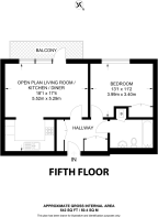 Floorplan area for info only, not for £/sq. ft valuation