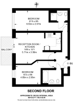 Floorplan area for info only, not for £/sq. ft valuation