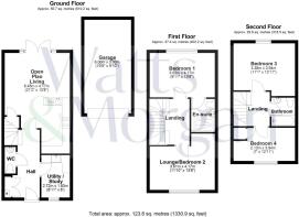 94 Ffordd Yr Spitfre, St Athan - all floors (1).JP