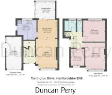 29 Torrington Drive Hertfordshire EN6 - floor plan