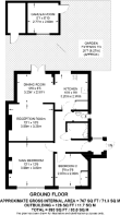 Floorplan area for info only, not for £/sq. ft valuation
