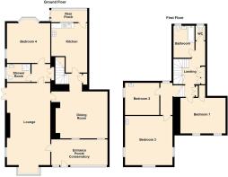 Pen y Mount House, Llan Ffestiniog - all floors.JP