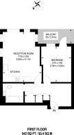 Floorplan area for info only, not for Â£/sq. ft valuation