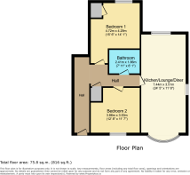2 bed Sapcote Road FP