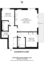 Floorplan area for info only, not for £/sq. ft valuation