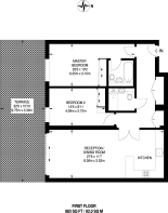 Floorplan area for info only, not for £/sq. ft valuation