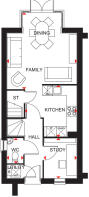 The Cannington Ground Floor Floorplan