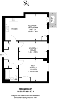 Floorplan area for info only, not for £/sq. ft valuation