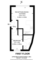 Floorplan area for info only, not for £/sq. ft valuation