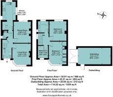 60 Manor Road, Banbury Floorplan (With Outbuilding