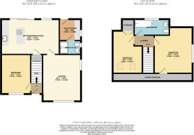 Colour floorplan ...