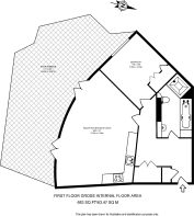 Floorplan area for info only, not for £/sq. ft valuation