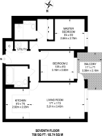 Floorplan area for info only, not for £/sq. ft valuation