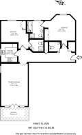Floorplan area for info only, not for £/sq. ft valuation