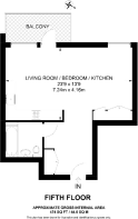 Floorplan area for info only, not for £/sq. ft valuation