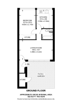 Floorplan area for info only, not for £/sq. ft valuation