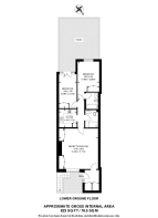 Floorplan area for info only, not for £/sq. ft valuation