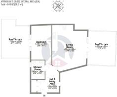 Penthouse Apartment 9_Lawrence House [Floorplan] W