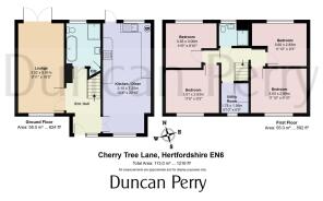 9 Cherry Tree Lane, Hertfordshire EN6 - floor plan