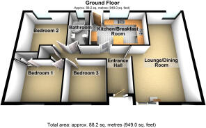 May rose Cottage, Cefn Coed (1)