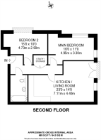Floorplan area for info only, not for £/sq. ft valuation