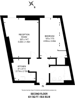 Floorplan area for info only, not for £/sq. ft valuation