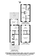 Floorplan area for info only, not for £/sq. ft valuation