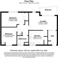 4 St Dennis House, Birmingham - Floorplan.JPG