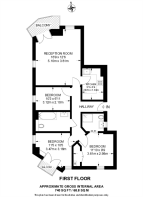 Floorplan area for info only, not for £/sq. ft valuation