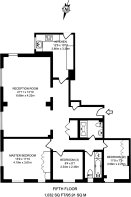 Floorplan area for info only, not for £/sq. ft valuation